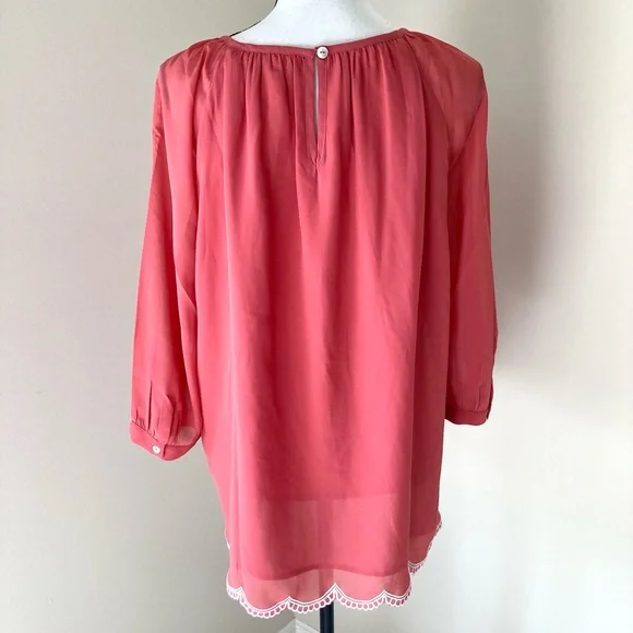 NWOT Soft Surroundings Sunrise Canyon Bella Top Size XL - Picture 6 of 11